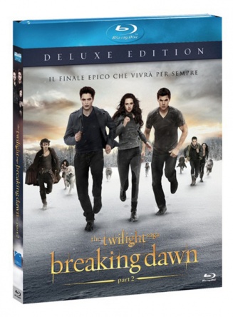 Locandina italiana DVD e BLU RAY The Twilight Saga: Breaking Dawn - Parte 2 